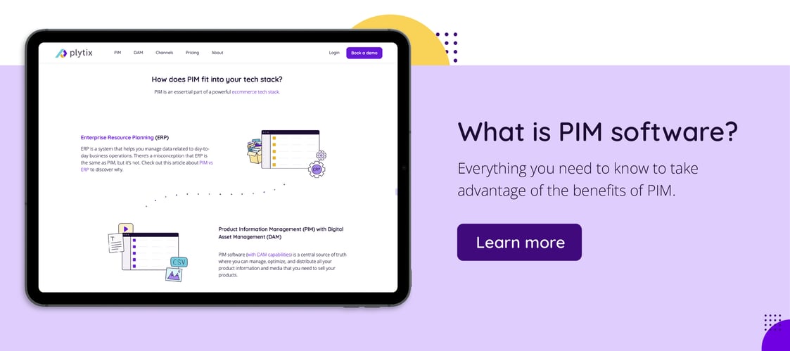 What is PIM software CTA banner