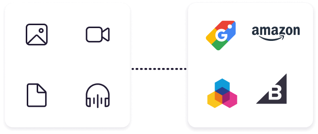 PIM data distribution to channels