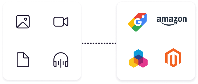 PIM data distribution to channels