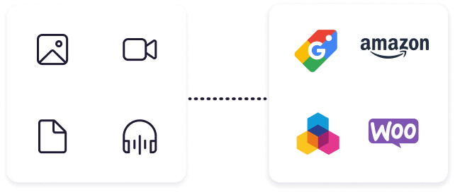 PIM data distribution to channels